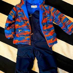 Boys snow pants and jacket